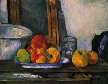 Still life with open drawer Paul Cezanne Oil Paintings